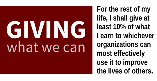 Giving-What-We-Can pledge